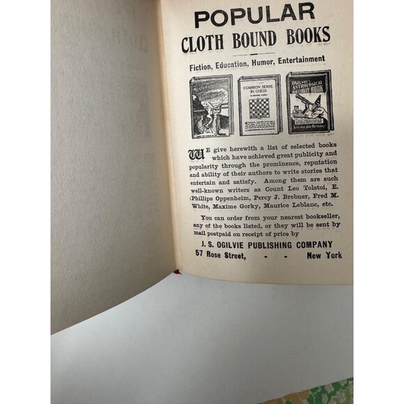 Resurrection By Leo Tolstoy Hardcover 1900 Edition Translated By Henry Brittoff - Picture 15 of 16